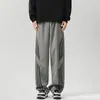 Pantalones de Paracaídas Casuales a Rayas Retro Americanos para Hombres y Mujeres, Holgados de Pierna Ancha, Secado Rápido, Delgados, para Danza Deportiva, Cargo