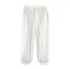 Conjunto de Roupas Femininas Europeias e Americanas Transfronteiriço AliExpress Item Quente INS Casual Simples Gola Lapela Caimento Largo Botão de Fechamento Top + Calça Lanterna