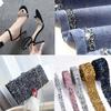 Faixa de strass de 1cm com broca de cola quente, tira de cristal, acessórios para roupas, sapatos, bolsa, calças, material DIY, acessórios