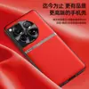 Adequado para Capa de Celular Oneplus 12, Capa de Couro Líquido, Lente com Furo de Precisão