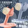 Explosiones de celebridad de internet Pistola de burbujas Gatling Palo automático para hacer burbujas Agua Máquina de burbujas eléctrica para niños Juguetes de puesto al por mayor