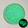 Arena fosforescente de 3-5 mm para jardinería, paisajismo de acuarios, grava de sustrato, jarrón, juguetes transfronterizos, arena y grava de partículas fluorescentes al por mayor