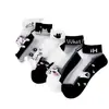 Calcetines de Seda Cristalina para Mujer de Primavera y Verano, Calcetines Cortos Tipo Invisible, Base de Algodón, Absorbentes de Sudor, Transpirables, Calcetines de Seda Transparentes para Mujer Estilo Cartoon Ins