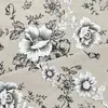 Tela de algodón y lino impresa tela hecha a mano mantel para cabeza tela para sofá cortina tela de lino tela floral tela de fondo procesamiento de tela