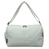 Nova bolsa leve e minimalista feminina para natação e fitness, bolsa transversal para yoga com grande capacidade e compartimentos separados para itens molhados e secos, bolsa de viagem para atacado