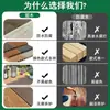 Piso de madera plástica, piso de compuesto de madera y plástico para exteriores, paneles de madera anticorrosión coextruidos de segunda generación para balcones, jardines, patios, terrazas exteriores y uso en interiores