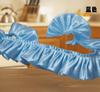 Pedidos de comercio exterior 5,5 cm doble capa Sedán descuento encaje vestido juguete DIY muñeca falda material vestido flor