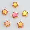 8mm Estrela de Cinco Pontas Galvanizada Contas Soltas Contas de Vidro Material para Miçangas de Pulseira Colar DIY Acessórios para Joias Artesanais