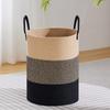 Cesta de Almacenamiento de Cuerda de Algodón Cesta de Almacenamiento de Cuerda de Algodón Almacenamiento para Sala de Estar Cesta de Almacenamiento para Dormitorio Cesta para Bebé Cesta para la Ropa Cesta para Almacenamiento de Juguetes
