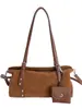 Bolso de hombro de moda casual transfronterizo europeo y americano 2025 nuevo otoño/invierno, simple y elegante, en una paleta de colores apagados