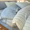 Conjunto de Cama de Veludo Coral de Quatro Peças Outono e Inverno Lençóis de Cama Capa de Edredom Flanela Veludo Leite Roupa de Cama Capa de Edredom Peluda Conjunto de Lençóis de Cama de Três Peças