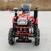 Tractor Diésel Pequeño de Cuatro Ruedas Refrigerado por Agua de 20 Caballos de Fuerza para Cultivo en Huertos y Invernaderos y Labranza del Suelo