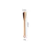 Cuchara Pequeña de Acero Inoxidable 304 con Agujero, Cuchara para Café, Cuchara para Nido de Pájaro, Cuchara para Revolver, Cuchara para Polvo de Raíz de Loto de Regalo, Cuchara para Miel