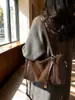 Bolso de Mano Boston Nuevo para Mujer Otoño e Invierno Nicho Moda Bajo el Brazo Bolso de Hombro Bolso Almohada para Viajero