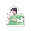 Merchandising de Celebridad Wang Yibo Llavero Acrílico Personalizado Tarjeta Transparente de Alta Definición Colgante Decoración Regalo para Fans