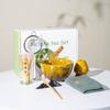 Juego de Té Matcha Estilo Japonés traje Cerámica de Cambio de Horno Baibenli Juego de Té Matcha Estilo Japonés traje Caja de Regalo de Té Estilo Japonés Juego Exclusivo