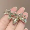 Broche de Mariposa de Diamantes de Cristal de Lujo para Mujer, Pin Exquisito de Gama Alta, Fijo para Ropa, Elegante Ramillete, Accesorios para Suéter