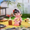 Canção de Cor Nacional de Menina Estilo Antigo - Quatro Estações Às Vezes Enfeites Decorações de Mesa Pontos Turísticos Artesanato Mais Vendido Presentes