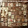 Paquete de 50 pegatinas Zaomo, con la serie "Billetes Antiguos Como Poesía", para diseños retro creativos, journaling, decoración de marcos de fotos DIY y collage