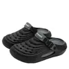 Zuecos de Exterior para Hombre 2025 Nuevo Verano Gama Alta Eva Suela Gruesa que Aumenta la Altura Zapatillas de Punta Cerrada para Deportes y Pesca