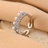 Anillo de Moda Transfronterizo para Mujer Niche Lazo Ins Accesorios de Pulsera Europeos y Americanos Sensación de Alta Gama Anillo Abierto para Dedo Anillo para Dedo de Comida