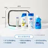 Set de Tocador de Viaje, Set de Nueve Piezas para Viajes de Negocios y Viajes, Set Completo de Champú y Gel de Ducha, Artículos Portátiles Desechables