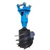 Máquina formadora de blocos de coroamento de estacas para escavadeira, modificação de blocos de coroamento de estacas para escavadeira, perfuração de blocos de coroamento, dispositivo formador de cabeças de estacas de concreto, perfuração de blocos de coroamento de fundação