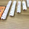 Tomacorriente estándar británico POWERKING, tablero de conexiones multiposición, regleta de conexiones USB con protección contra sobretensiones para diadema británica, tomacorriente estándar británico