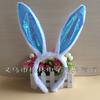 Diadema de Orejas de Conejo de Peluche para Accesorios para el Cabello para Actuación Escénica de Venta Caliente Adorno para la Cabeza para Adultos Pascua Halloween