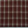 Tecido de Algodão Lavado com Xadrez Tingido na Massa, Pronto-Estoque para Primavera e Verão, Tecido para Roupas na Cor Vermelho e Café, para Camisas Masculinas e Femininas