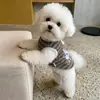 Ropa de oso de peluche para otoño e invierno, chalecos de dibujos animados, ropa cálida de dos patas sin mangas para mascotas, para gatos y perros pequeños