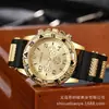 Comércio Exterior Novo Mostrador Grande Falso Três Olhos Atmosférico Masculino de Negócios Pulseira de Silicone Casual Relógio de Quartzo Moda Masculina