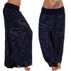 Pantalones harén de color liso con estampado de AliExpress Wish, talla grande, otoño-verano, 2020