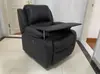 Cabina de Sofá Espacial de Primera Clase, Silla Reclinable Eléctrica Multifuncional de Cuero Transpirable para Computadora, Sofá para Belleza, Manicure, Pestañas