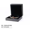 Caja de Joyería de Cuero PU Cepillado Caja para Anillo Anillo de Diamante Caja para Pulsera Collar Caja de Exhibición y Almacenamiento de Joyería Caja de Empaque para Joyería