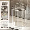 Jarra de Agua Fría de Aspecto Elegante y Gran Capacidad para Uso Doméstico con Tapa, Recipiente Sellado para Jugos, Contenedor de Plástico Transparente para Bebidas Heladas para Acampar