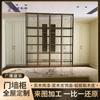 Foshan Guarda-Roupa para Casa Inteira Quarto Madeira Maciça Closet Geral Personalizado Gabinete de Ilha Francês Closet Aberto Personalizado