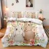 Juego de Cama de Tres Piezas Shein Temu Serie Pascua 3 Juego de Cama Decorativo de Tres Piezas Se Puede Emitir Jit