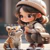 Fabricante Venta al por Mayor Pintura Diamante 5D Dibujo Animado Animal Gato Paisaje Lleno de Diamantes DIY Diamante Redondo Pintura Decorativa
