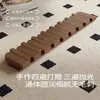 Colgador de Ropa de Pared con Forma de Tecla de Piano Perchero de Madera Maciza para Recibidor Colgador de Ropa Sencillo de Alta Calidad Estante de Almacenamiento para Ropa