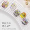 Arte de Uñas Frescas Estilo Japonés de Moda Flores Secas Pétalos de Colores Estilo Ins Jardín de Monet Materiales DIY Decoraciones