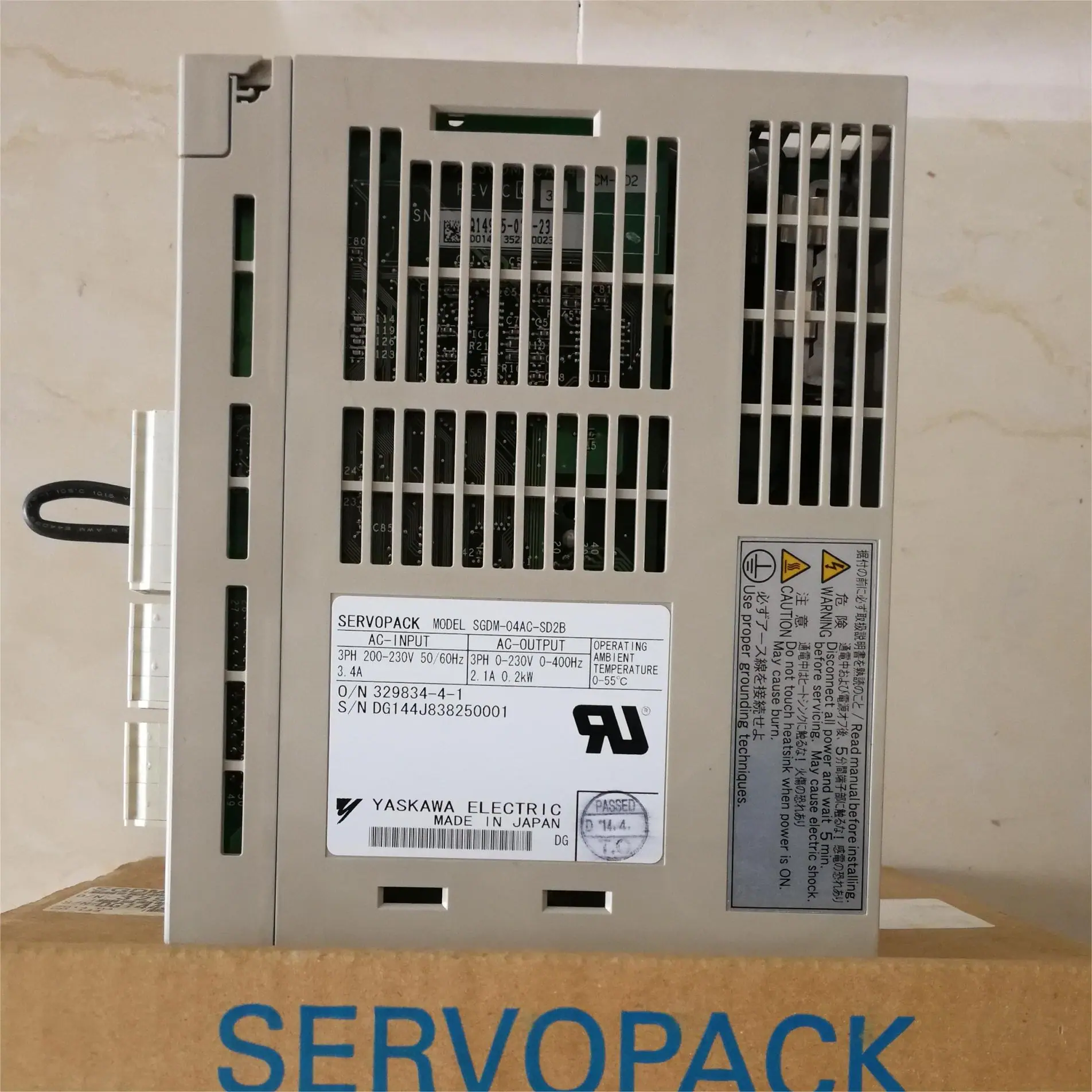 安川伺服驱动器SGDM-04AC-SD2A   SGDM-0
