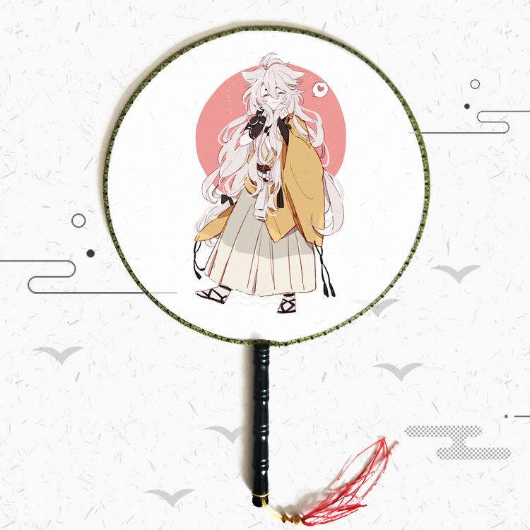 古风团扇效果图-刀剑乱舞6