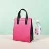 Bolsa Tote Selante Auto-Selante de Folha de Alumínio Laminada com Logo Personalizado, Bolsa Térmica para Milk Tea, Café e Bebidas, Sacola Descartável para Embalagem para Levar
