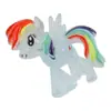 Accesorios Decorativos Hechos a Mano de Pony de Dibujos Animados Coloridos y Lindos Joyería de Resina Brillante Mate Funda para Teléfono Móvil Accesorios para el Cabello