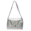 Bolsa Tote Vintage Fashion para o Dia a Dia Bolsa de Ombro com Corrente Feminina 2024 Novo Estilo Simples de Grande Capacidade Bolsa Transversal