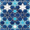 Azulejos Florales Pequeños Retro Coloridos 150x150 Azulejos para Escaleras Superficie Brillante Azulejos para Pared de Lavabo de Restaurante Barra de Bar