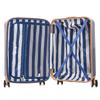 Equipaje de viaje de gran capacidad con rueda universal para impresión de PC transfronteriza, maleta de viaje de 20/24/28 pulgadas