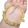 Pulsera de Dopamina de Piedra Triturada de Amatista Natural, Piedra Triturada Multigem, Turmalina Rosa, Venta Caliente de Exportación Collar de Flor Pequeña de Piedra Uva