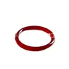 Pulsera de ágata roja natural, calcedonia helada, pulsera de jade rojo para el año zodiacal, pulsera delgada redonda de jade, pulsera de belleza Dingdang
